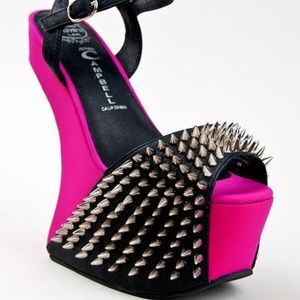 Jeffrey Campbell Vicious Hot Pink